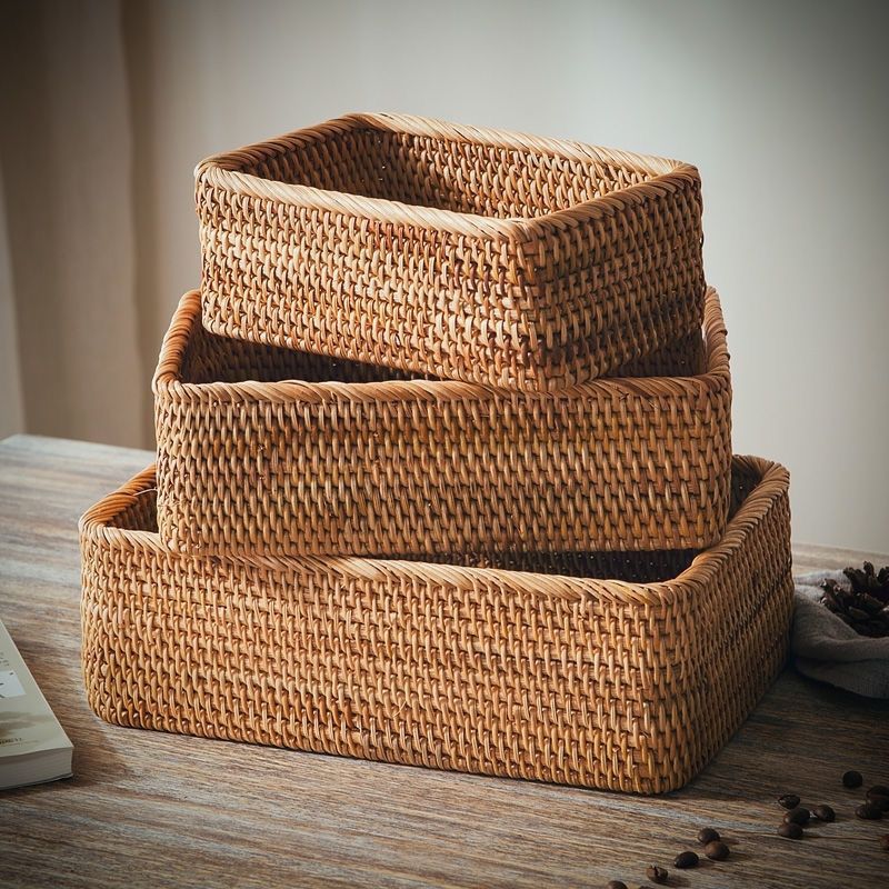 Rattan Storage Basket