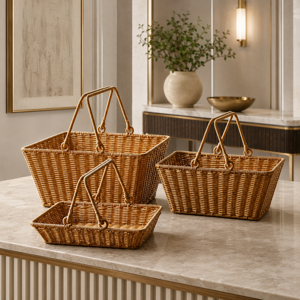 Woven Picnic Basket
