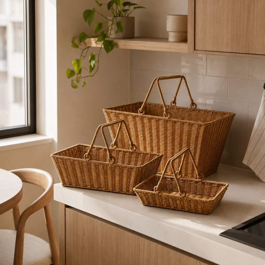 Woven Picnic Basket