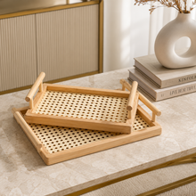 Bamboo dinner plates