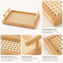Bamboo dinner plates