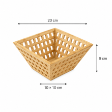 Openwork Bamboo Storage Baske
