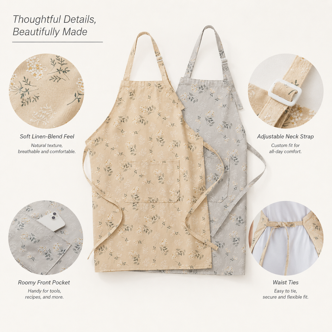 Floral Apron