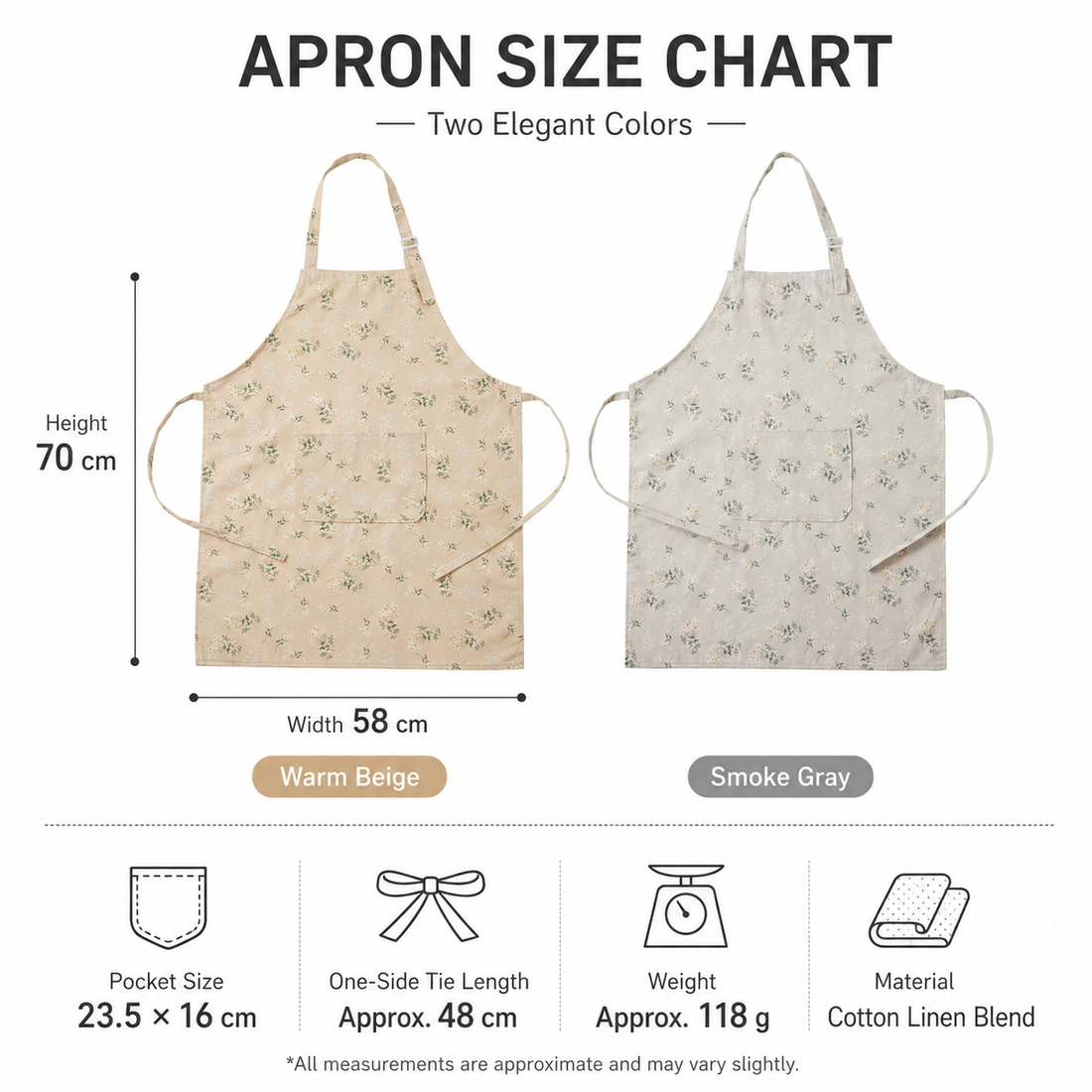 Floral Apron