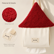 House-Shaped Wall Hanging Tissue Holder | Sherpa Roof