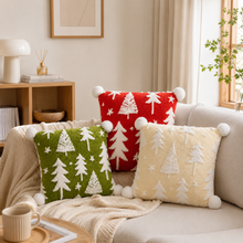 40cm Christmas Tree Pillow | Plush Holiday Cushion