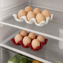 9-Egg Refrigerator Tray | Stackable PET Egg Holder
