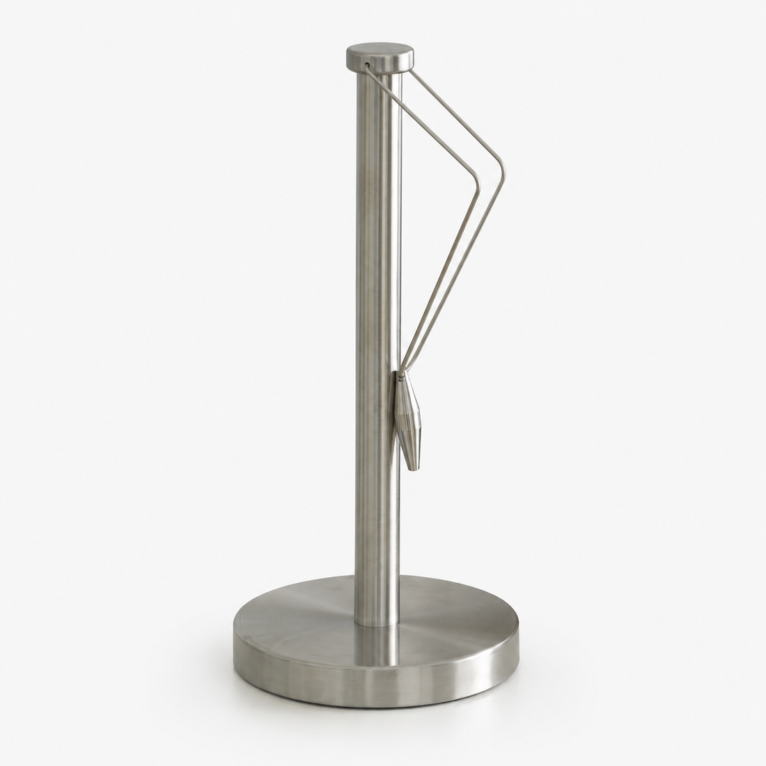Stainless Steel Paper Towel Holder with Tension Arm