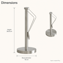 Stainless Steel Paper Towel Holder with Tension Arm