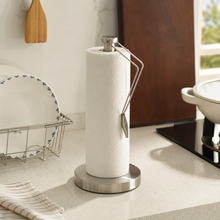 Stainless Steel Paper Towel Holder with Tension Arm