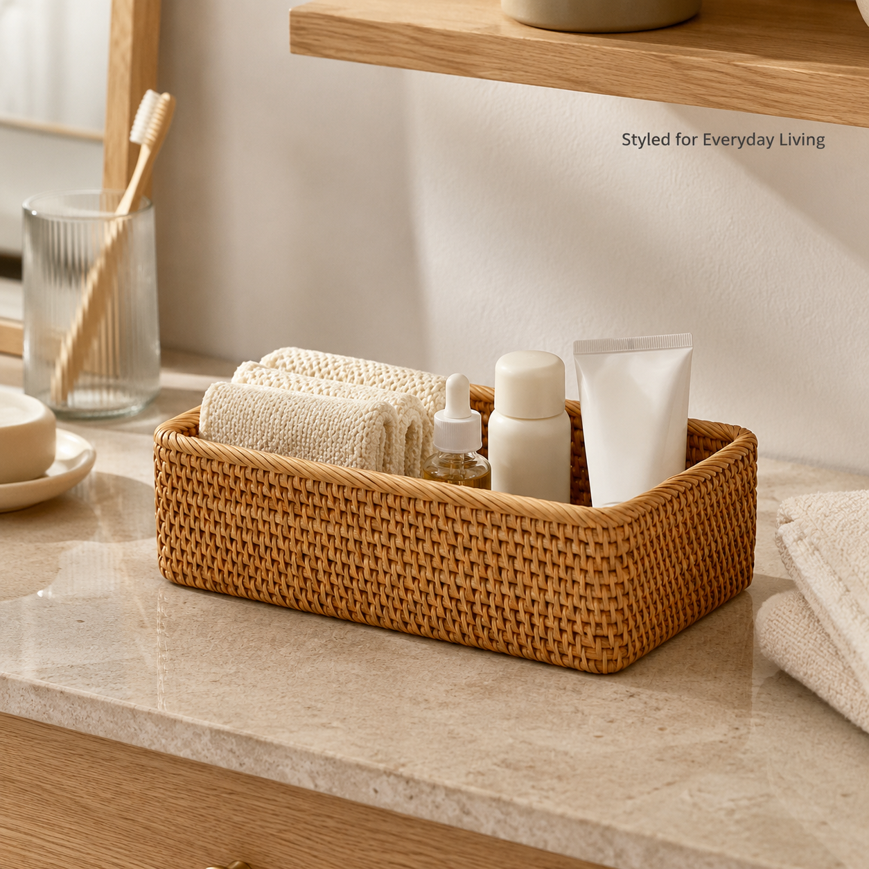 Rattan Storage Basket