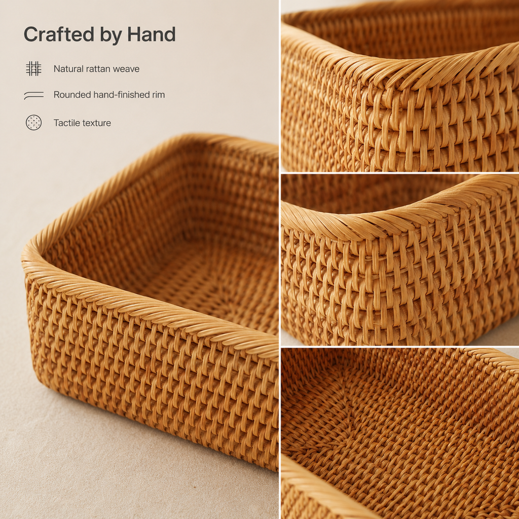 Rattan Storage Basket