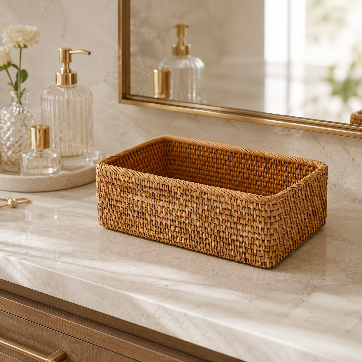 Rattan Storage Basket