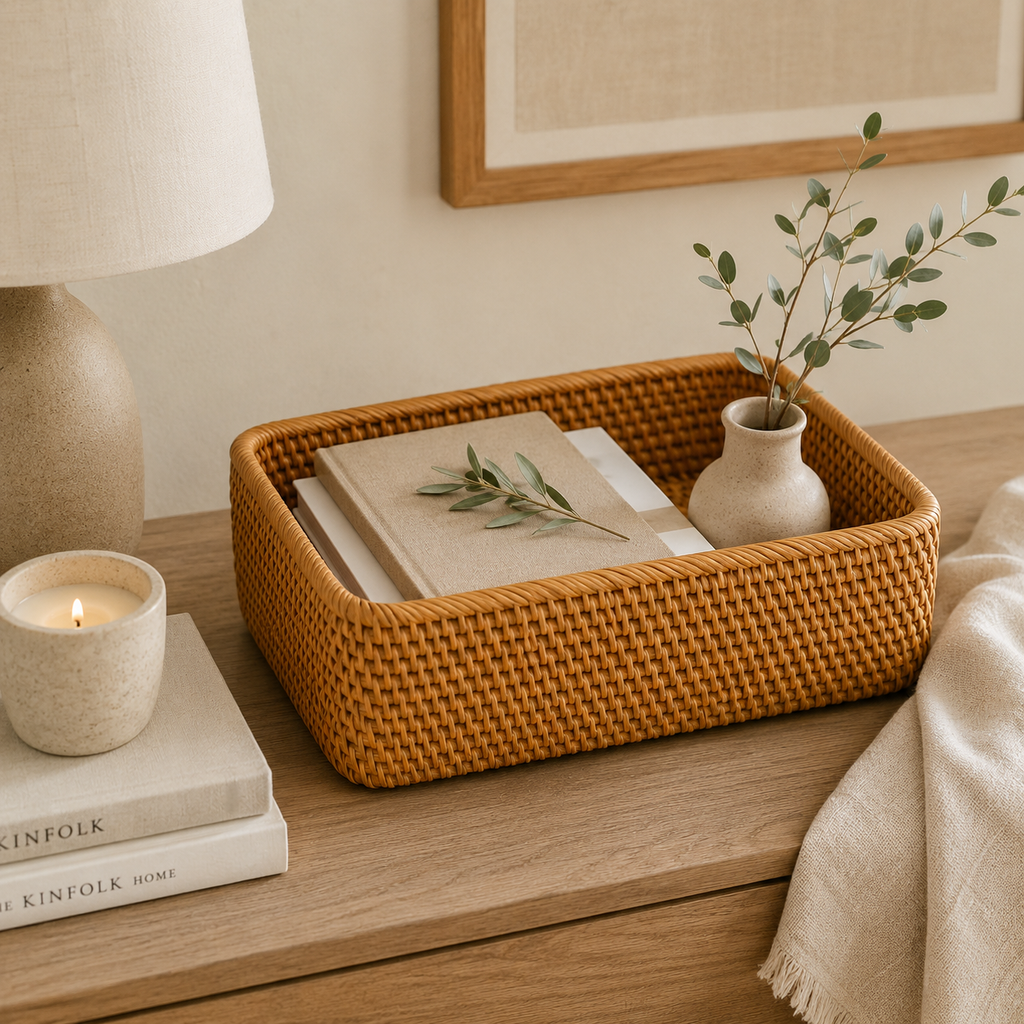 Rattan Storage Basket