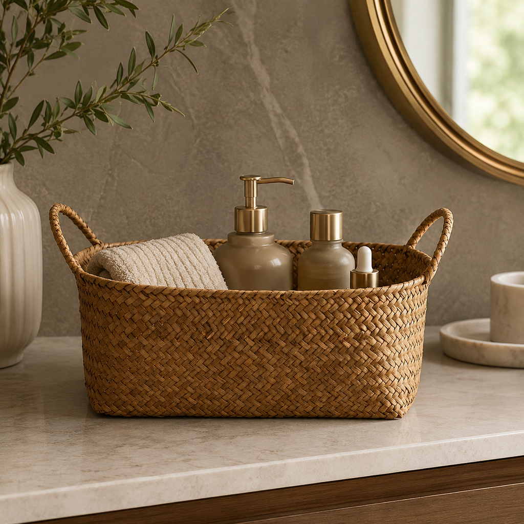 Rattan Woven Storage Basket