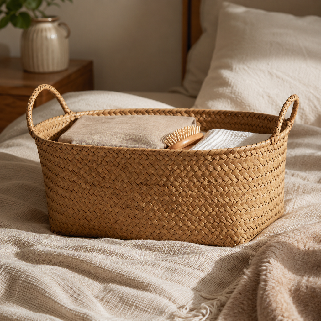 Rattan Woven Storage Basket