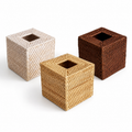 Rattan Tissue Box