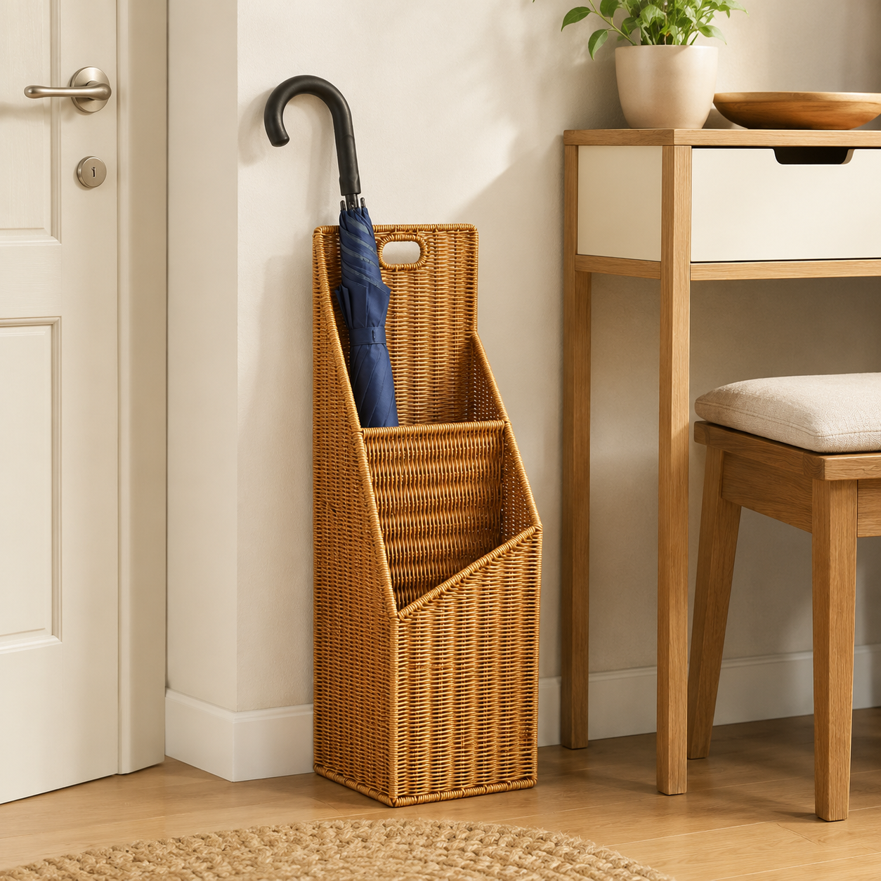 Woven Umbrella Stand