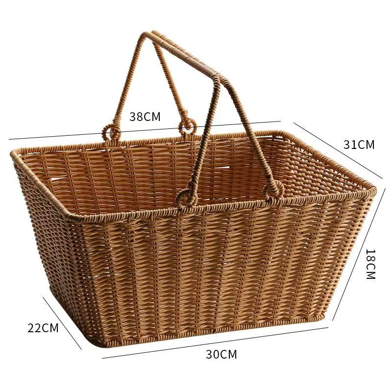 Woven Picnic Basket